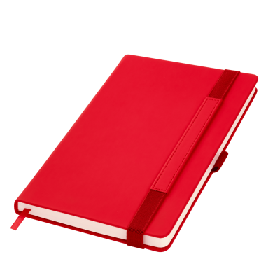 Ежедневник Alpha недатированный, красный/серый-2