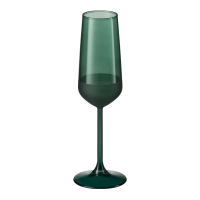 Бокал для шампанского Emerald, зеленый