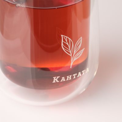 Стакан стеклянный с двойными стенками Lungo-10