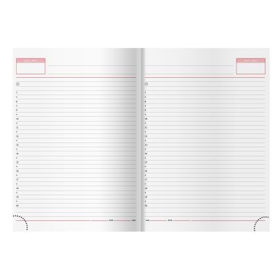 Недатированный ежедневник VELVET 145x205мм, без календаря, черный-1