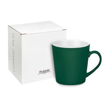 Керамическая кружка Sole Neo, зеленая-1