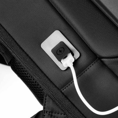 Бизнес рюкзак Байрон (Bairon), черный-6