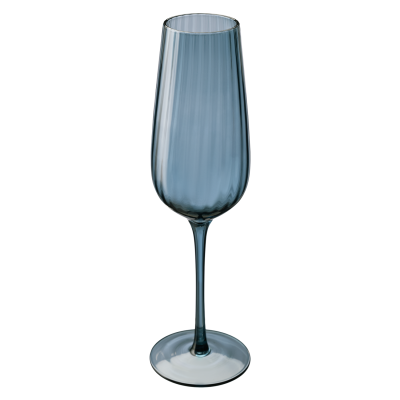 Бокал для шампанского Тоскана (Toscana), синий-0