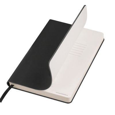 Ежедневник Latte Ecoline недатированный с антибактериальным покрытием, черный-0