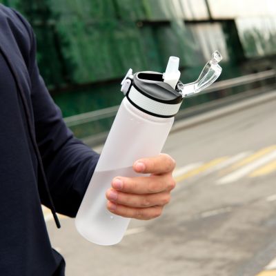 Бутылка для воды Flip, белая (ТОЛЬКО ПОД ПОЛНУЮ ЗАПЕЧАТКУ)-10