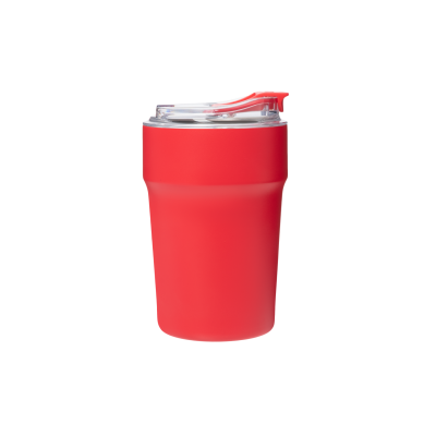 Термокружка вакуумная Monaco, красная-5