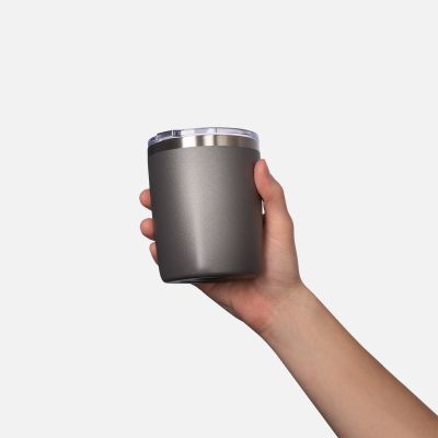 Термокружка вакуумная Viva, серая-5