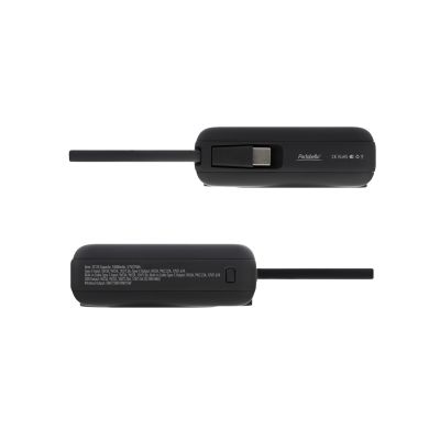 Внешний аккумулятор с подсветкой Ritter PD 10000mAh с функцией беспроводной зарядки 15W, черный-7