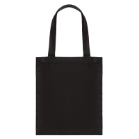 Сумка для покупок Erba, 100% хлопок, 260 г/м2, 35*40 cм, ручки 60*3 см, черная