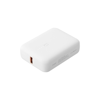 Внешний аккумулятор с функцией быстрой зарядки Формула (Formula) 10000 mAh, белый-0