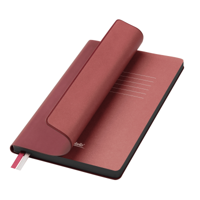 Ежедневник Мун Ривер (Moon River) недатированный, бургунди-0