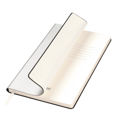 Ежедневник Spark недатированный, серебряный (без упаковки, без стикера)-0