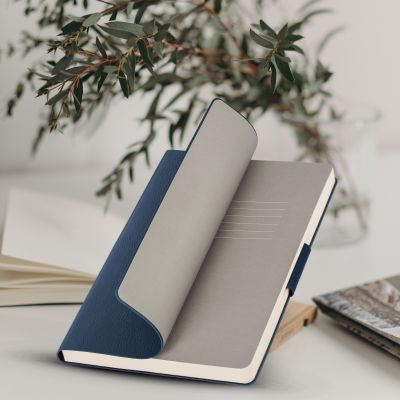 Ежедневник Vetro недатированный, синий-10