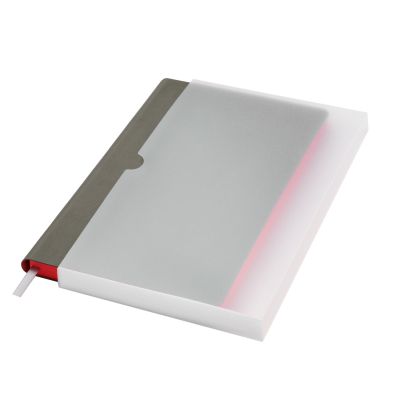 Ежедневник Latte soft touch недатированный, серый-9