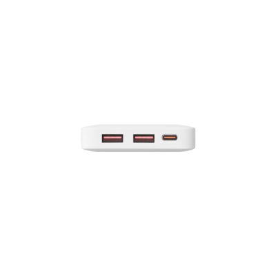 Внешний аккумулятор с подсветкой Анкор Плюс PD (Ancor PD Plus) 10000 mAh, белый-6