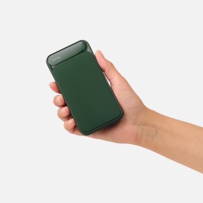 Внешний аккумулятор с подсветкой Старлайт Плюс PB (Starlight Plus PB) 10000 mAh, зеленый-2