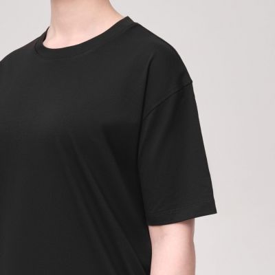 Футболка унисекс KRIS, 100% хлопок, 150 гр., черная, размер L-7