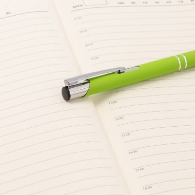 Шариковая ручка Альфа (Alpha), салатовая-6