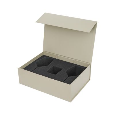 Ложемент под свечу Enigma + 2 бокала для вина в среднюю коробку-трансформер (арт. 695721)-8