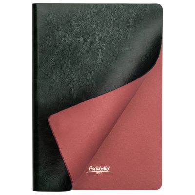 Ежедневник River side недатированный, зеленый/бургунди-3