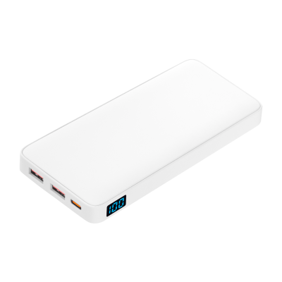 Внешний аккумулятор с подсветкой Анкор Плюс PD (Ancor PD Plus) 10000 mAh, белый-0