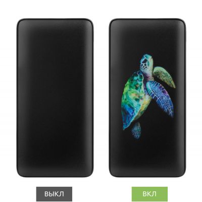 Внешний аккумулятор с цветной подсветкой Анкор Макс Плюс PD (Ancor PD Max Plus) 10000 mAh, черный-7