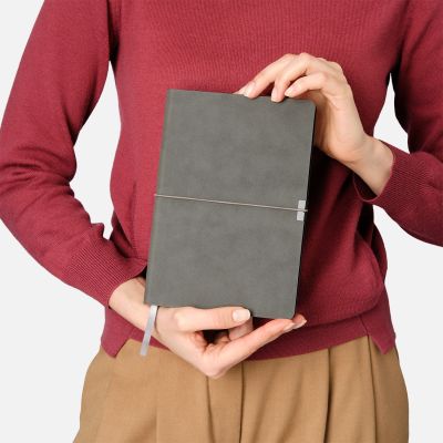 Ежедневник Ин Велюр (In Velour) недатированный, серый-12