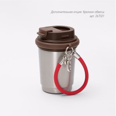 Термокружка вакуумная Сидней (Sydney), серебряная-11