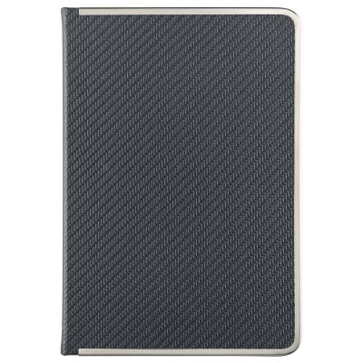 Ежедневник Carbon недатированный, черный-4