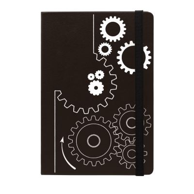 Ежедневник Chameleon BtoBook недатированный, черный/белый (без упаковки, без стикера)-1