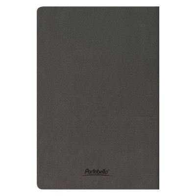 Блокнот Corsa slim, серый-5