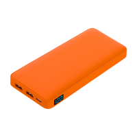 Внешний аккумулятор с подсветкой Ancor PD Plus 10000 mAh, оранжевый