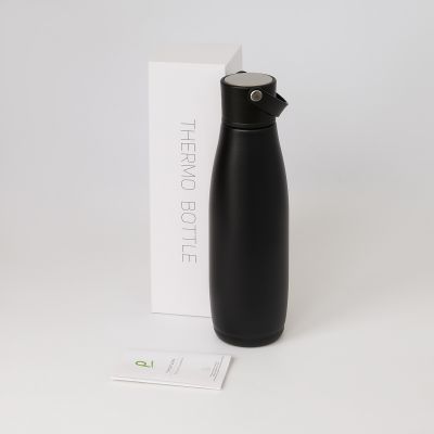 Термобутылка вакуумная герметичная Боска (Bosca), серая-15