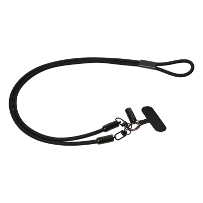 Кабель-ланьярд Волтрикс (Voltrix), черный-0