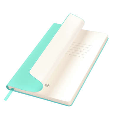 Ежедневник Spark недатированный, мятный (с упаковкой, со стикерами)-0