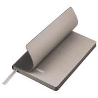 Ежедневник Portobello Trend, Rain, недатированный, серый