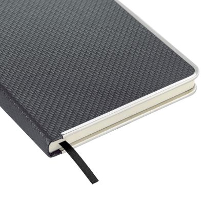 Ежедневник Carbon недатированный, черный-5