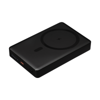 Внешний аккумулятор Atlantis PD Plus 10000mAh с функцией беспроводной зарядки 15W, черный