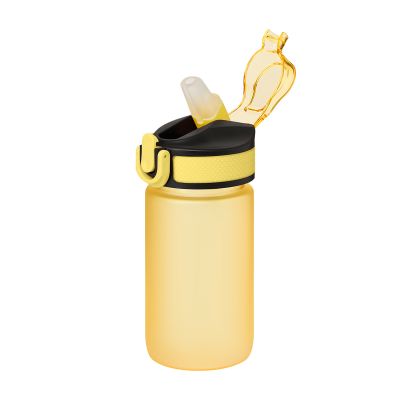 Бутылка для воды Флип мини  (Flip mini), желтая-4