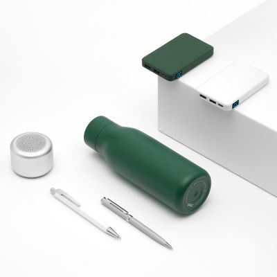 Беспроводная колонка Passion 80dB 600 mAh, серебряная-10