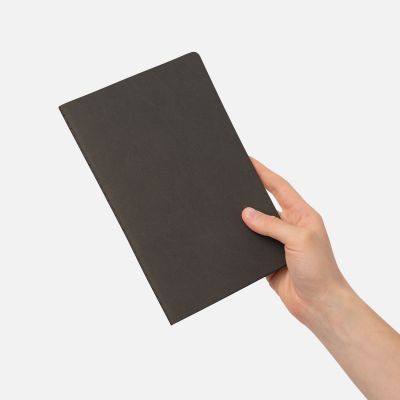Блокнот Corsa slim, серый-8
