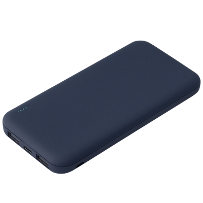 Внешний аккумулятор с подсветкой Luce 10000 mAh, синий-0