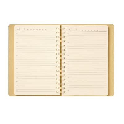 Ежедневник Виста (Vista) недатированный, красный/бежевый-8