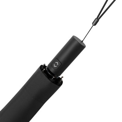 Зонт складной Filton, черный (с функцией Safety System)-4