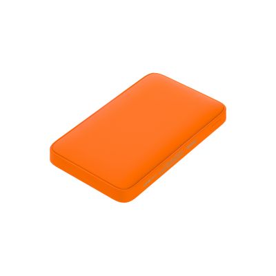 Внешний аккумулятор с подсветкой Ancor 5000 mAh, оранжевый-2