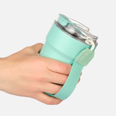 Термокружка вакуумная Монако (Monaco), аква-9