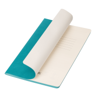 Блокнот Corsa, бирюзовый