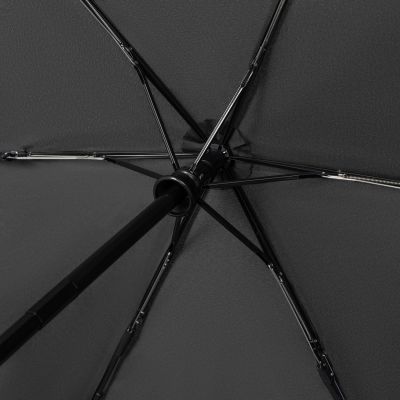 Зонт складной Filton, черный (с функцией Safety System)-3
