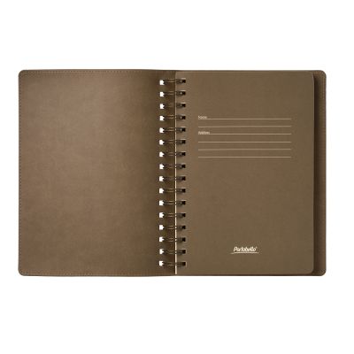 Ежедневник Виста (Vista) недатированный, оранжевый/коричневый-8