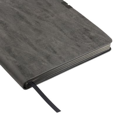 Ежедневник Portobello Trend, Velour, недатированный, черный-6